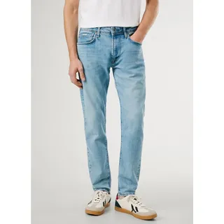 Pepe Jeans Tapered-fit-Jeans STANLEY blau 30