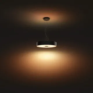 Philips Fair 1x25W 44 cm rund schwarz/weiß