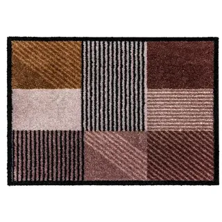 Schöner Wohnen Manhattan 50 x 70 cm Braun/Pink/Rosa/Rot/Schwarz