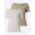 T-Shirt Beige/Braun 36
