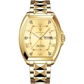 Elegante Herrenuhr POEDAGAR TO-35005 in Gold KP35005 - Gold
