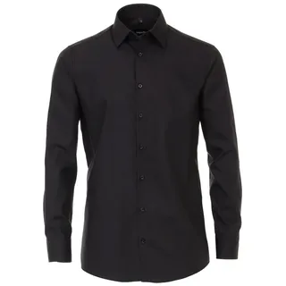Venti Businesshemd Schwarz 39