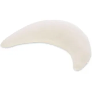Theraline Stillkissen Plüschmond 140 cm Beige