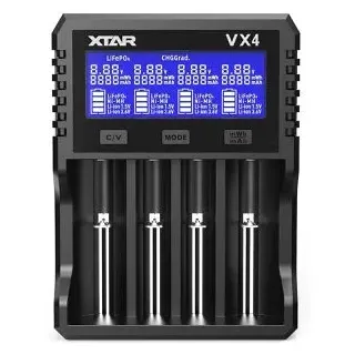 XTAR VX4 Visible Mixer, universal, 4 Ladeschächte