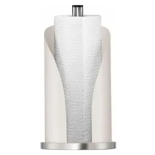 Wesco Küchenrollenhalter 322104-87, Metall, sand matt, mit Abreißhilfe