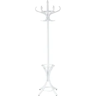 Costway Garderobenständer 184 cm Weiß
