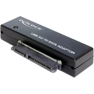 DeLock 62486 Kabeladapter USB3.0 SATA III Schwarz