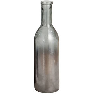 Gilde Flaschenvase Douro grau Europäische Herstellung H: 50 cm Ø 14 cm 39225