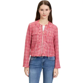 Betty Barclay Blazer-Jacke mit Fransen in Rot 38