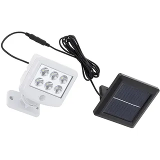 Solarlampen für Außen mit Bewegungsmelder Solar Lampen Außenbereich Garten, LED Tageslichtweiß,  H 12,8 cm