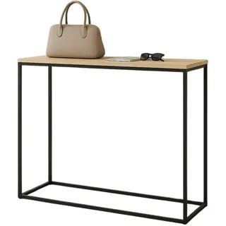 DanDiBo Ambiente Konsolentisch Schmal 100x80x30 cm schwarz