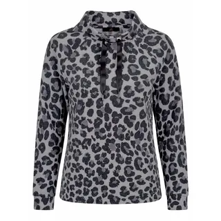 Sweatshirt Stehkragen Emilia Lay schwarz, 52