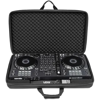 UDG Creator Pioneer DJ DDJ-FLX6 Hardcase, Schwarz (U8314BL) | Formgepresste EVA-Schale; präzise geschnittener Schaumeinsatz; wasserabweisendes Nylon; tourgerecht