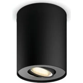 Philips Hue White Ambiance Pillar Einzelspot schwarz