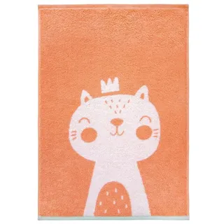 Dyckhoff Kinderhandtuch 'Kitty' Koralle - Orange 50 x 70 cm