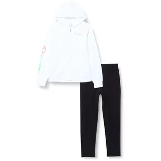 Champion Legacy Sweatsuits Heritage Powerblend Color Ground Trainingsanzug für Damen, (Weiß/Schwarz), XL - XL