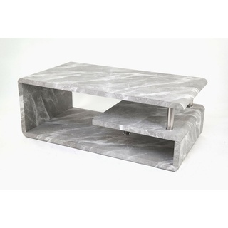 Concept GmbH Couchtisch Pico grau Marmor B/H/T: ca. 110x42x60 cm - grau