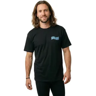 Santa Cruz Tiki Hand Strip Kurzarm-t-shirt - Black - L