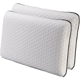 2er-Set Memory-Foam-Kopfkissen für Kinder von 3-8 Jahren, hypoallergen