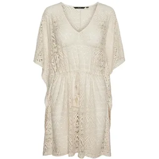 Vero Moda Maya Calf Kurzes Kurzarmkleid - Birch - S