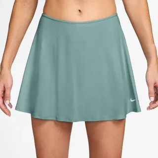 Nike Tennisrock Damen Gerüschter Grün/Orange L