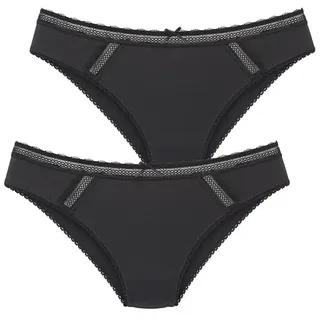 VIVANCE Bikinislip 2 St. Schwarz 44/46