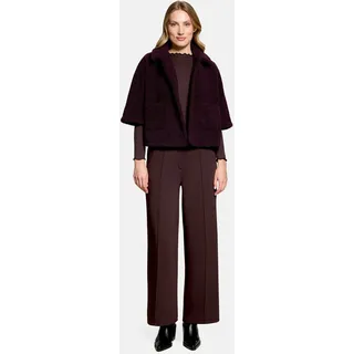 Cartoon Cape Damen mit aufgesetzten Taschen Schwarz Dahlia 44