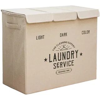 Dune Design Wäschekorb 84 l Beige