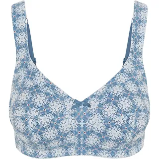 SUSA Entlastungs-BH blau/weiß 115B