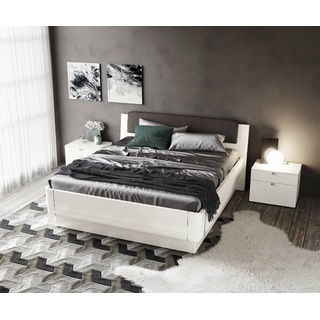hülsta Bett Multi-Bed 180 x 200 cm Lack Weiß