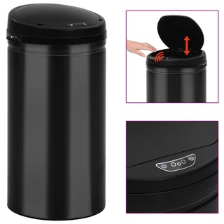 Furniture Möbel Automatischer Sensor-Mülleimer 50 L Kohlenstoffstahl Schwarz"Vom Deutschland"November 24