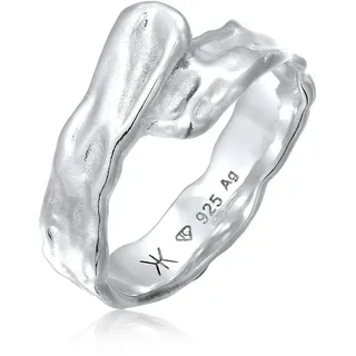 KUZZOI Ring 925 Sterling Silber in Silber | Gr.: 66