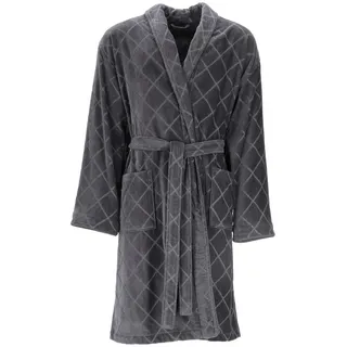 Vossen Bademantel Barron HML NOS Vossen Konfektion, Grau, Textil, Uni, Gr. Xxl, ISO 9001, Fkt, Made in Austria, Oeko-Tex® Standard 100, angenehm warm, hochwertige Qualität, Badtextilien, Bademäntel, Bademäntel Herren