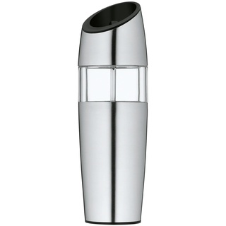 WMF Pfeffer-/Salzmühle CERAMILL, Acrylglas - Cromargan Edelstahl 18/10 - mit Keramikmahlwerk - H 20 cm - batteriebetrieben