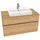 Waschbeckenunterschrank 100 x 55 cm Kansas Oak