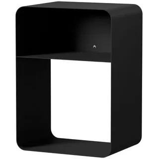 metallbude Nachtschrank Damio 42 x 30 x 58 cm Schwarz