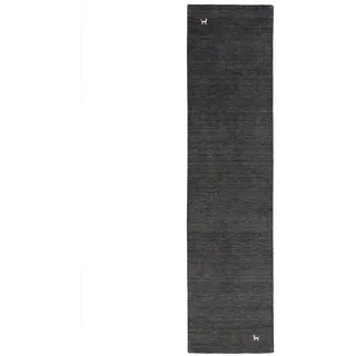 Pergamon Gabbeh Shiva Teppichläufer 90 x 160 cm Anthrazit