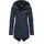 Damen weiche Strickjacke Übergangsjacke mit Teddy-fleece YOUMODO Navy Gr L L