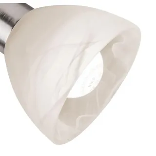 Lampenschirm E14 Daytona – Glas Ersatzschirm konisch für Pendellampe, Tischlampe, Fluter & Leuchte – Ersatzglas Leuchtenschirm rund, Lampenglas für Deckenlampe & Nachttischlampe, Modern & Zeitlos