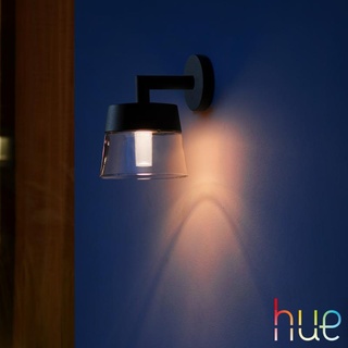 PHILIPS Hue White & Color Ambiance Attract RGBW LED W&leuchte, 1746130P7,