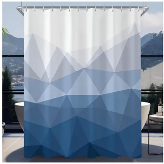 LuxusKollektion Duschvorhang Duschvorhang 200x160 cm Geometrischer bunt