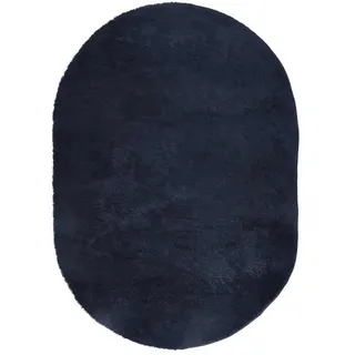 vidaXL NAVARRA Hochflorteppich 300 x 200 cm Marineblau
