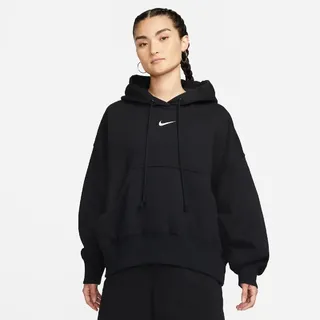 Nike Sportswear Phoenix Over-Oversized Fleece Hoodie Damen 010 black/sail L
