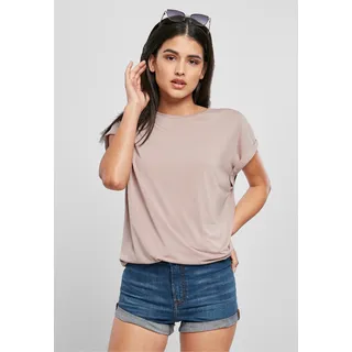 URBAN CLASSICS Modal Extended Shoulder T-Shirt Pink S
