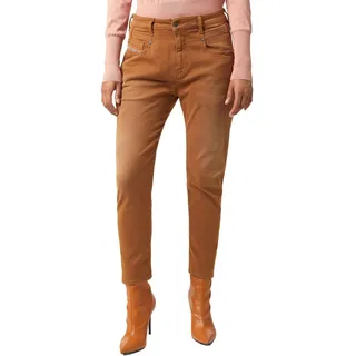 Diesel D-Fayza 0670M Damen Jeans Hose Boyfriend (DE/NL/SE/PL, Bundweite, 26, Slim, Regular, Braun) - 26W
