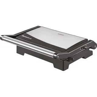Melchioni Burger, Kontaktgrill, Schwarz, Silber