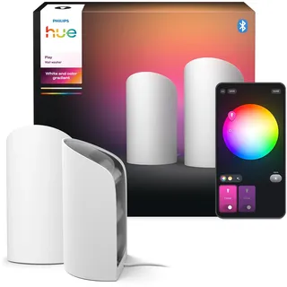 Philips Hue Play Wallwasher Weiß 2 St.