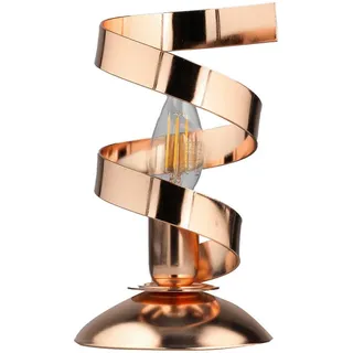 Tischleuchte, Kupfer, Metall, 25 cm, Lampen & Leuchten, Innenbeleuchtung, Tischlampen, Tischlampen