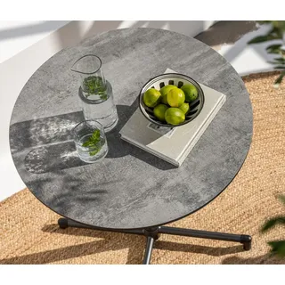 Dehner Klapptisch Capri, rund, ca. Ø70/H74 cm,