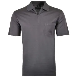RAGMAN Herren Softknit-Poloshirt mit Reissverschluss - M